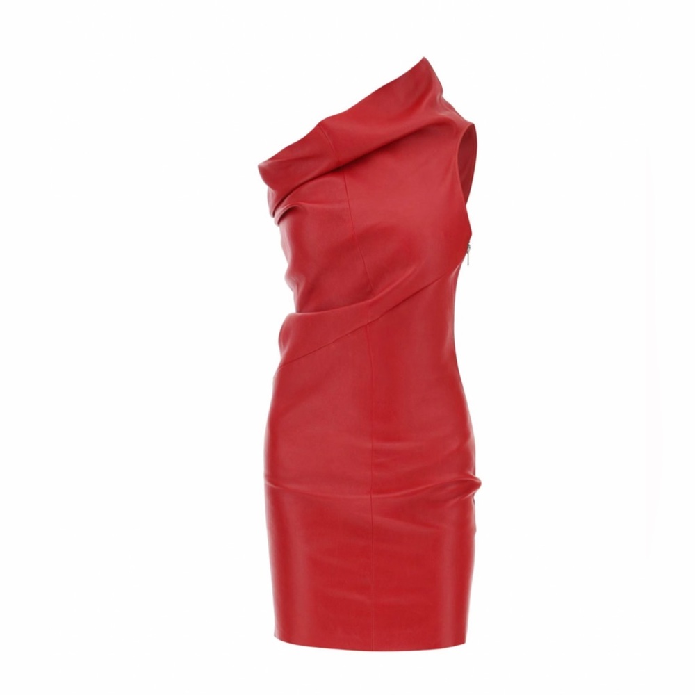 RICK OWENS
Athena Mini Dress In Red